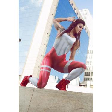 Imagem de Macacão Fitness Mercúrio Red Dynamite, Vermelho, P