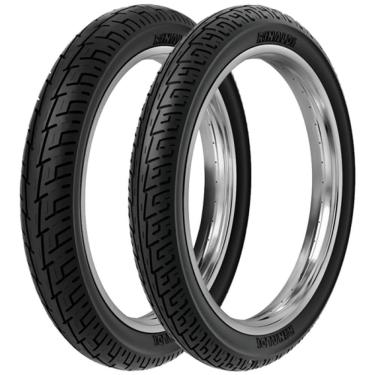 Imagem de 2 Pneu Moto Rinaldi 90/90-18 57p 2.75-18 42p BS32