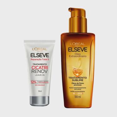 Imagem de Kit Elseve Creme Tratamento 50ml + Óleo Extraordinário 100ml