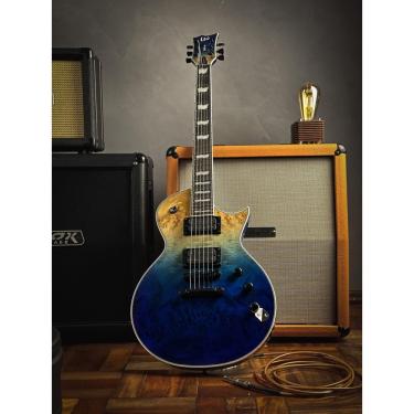 Imagem de Guitarra Esp Ltd Ec-1000 Burled - Blue Natural Fade W/Case