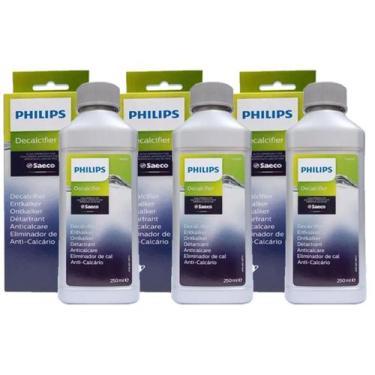 Imagem de Kit 3 Descalcificante P/ Máquinas Café Philips Saeco 250ml
