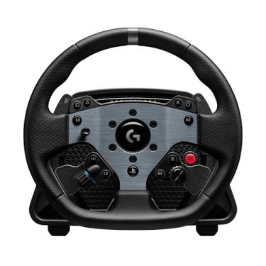 Imagem de Volante Logitech G PRO WHEEL Com Direct Drive 11 Nm, Feedback TRUEFORCE, Ultrarrealista, Dupla embreagem, Compatível PS4, PS5 e PC