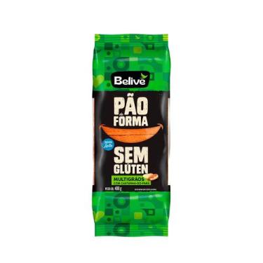 Imagem de Pão de Forma Sem Glúten Sem Lactose Sem Leite Multigrãos Belive  400g