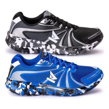 Imagem de Kit 2 Pares Masculino Academia Exercício Funcional Macio Confortável -