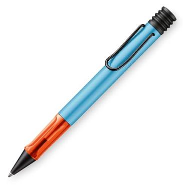 Imagem de LAMY AL-star denim - Caneta esferográfica com grip ergonômico transparente - corpo leve em alumínio - incluindo recarga LAMY M 16 preto