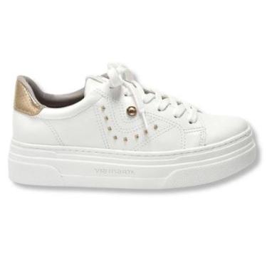Imagem de Tênis Via Marte 125-001 Feminino Branco-Feminino