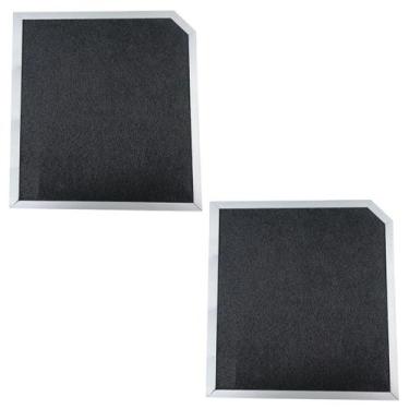 Imagem de Kit 2 Filtro Carvão Ativado Coifa Fischer Talent 60 Cm, 25,6cm x 24,3c