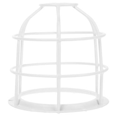 Imagem de Protetor de lâmpada de proteção de lâmpada para luminárias, protetor de luz de arame, moldura de abajur, moldura de abajur, capas de lâmpada