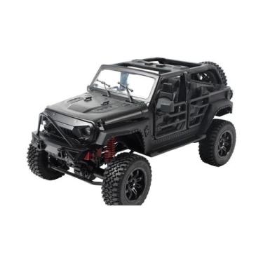 Imagem de Carro RC 4WD Em Escala 1/12 Com Controle Remoto De 24GHz, Luzes LED, C