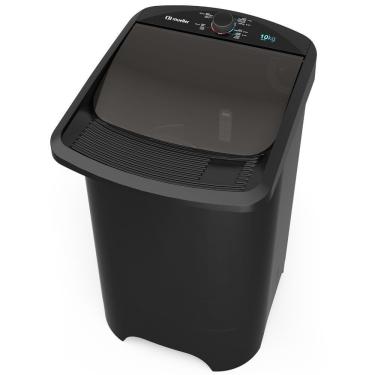 Imagem de Tanquinho De Lavar Roupa Mueller 10 Kg Com Superesfregador MLT10C Preto 110V