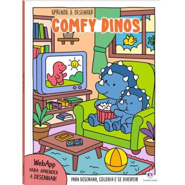 Imagem de Livro - Aprenda a Desenhar - Comfy Dinos