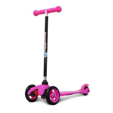 Imagem de Patinete Infantil 3 Rodas Com Regulagem De Altura Rosa Importway