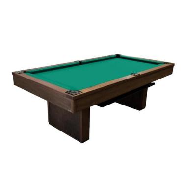 Imagem de Mesa de Sinuca e Jantar - 2,34x1,34 - Nelson Bilhares, Verde