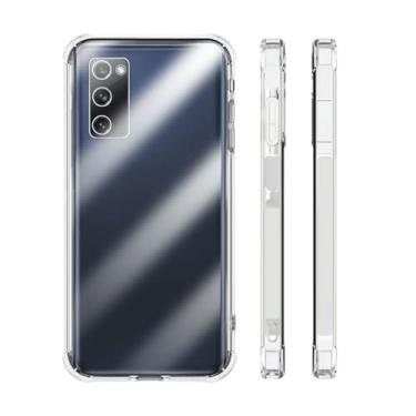 Imagem de Capinha Capa Antiquedas Flexível Compatível com Samsung Galaxy S20 FE 6,5"