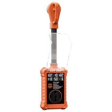 Imagem de EPLCSE Protetor De Surto Para Trailers 50 A Com Visor Digital E Desligamento Automático, Analisador Circuitos 16.000 J, Voltagem/Corrente Em Tempo Real (Kwh), Energia À Prova D'Água Trailers, Motorh