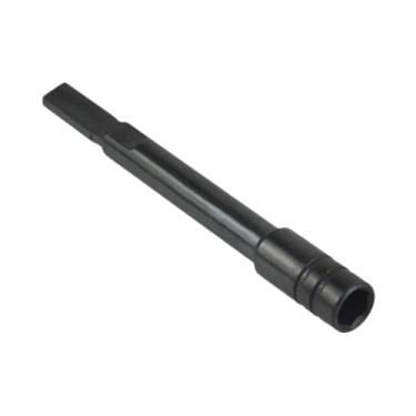 Imagem de Fenteer Adaptador de bits hexagonais de extensão de driver estende o alcance de 83 mm, versatilidade para espaços apertados, tarefas DIY, acessório adicional, Preto