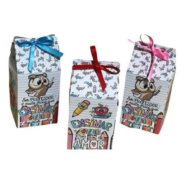 Imagem de 20 Caixinha Dia Dos Professores Lembrancinha Professores