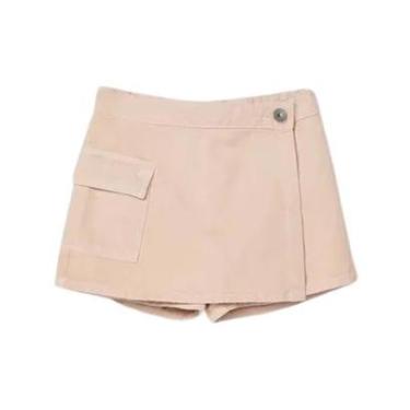 Imagem de Shorts Saia Infantil Hering Em Sarja Menina-Feminino