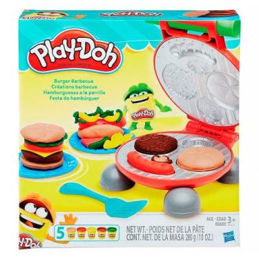 Imagem de Play-Doh Massinha de Modelar Kitchen Creations Festa do Hambúrguer B55