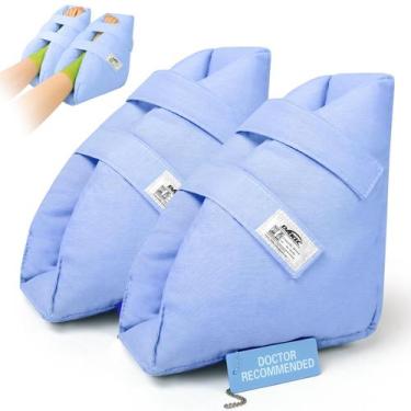 Imagem de Protetores de calcanhar DRKLC para recuperação de cirurgias de úlceras