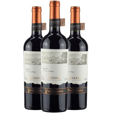 Imagem de Vinho Tinto Ventisquero Reserva Merlot 750Ml (3 Unidades)