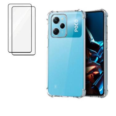 Imagem de Capinha Capa  Anti Impacto Compatível Para Xiaomi MI Poco X5 Pro + Pel