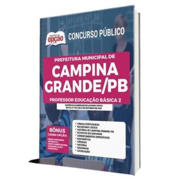 Imagem de Apostila Campina Grande Pb - Professor Educação Básica 2 - Apostilas O