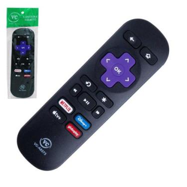 Imagem de Controle remoto compativel receptor roku 14x4,3cm - MILENIO BRASIL