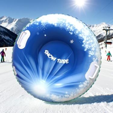 Imagem de Tobogãs de Neve para Crianças | Trenó Insuflável para Bebé com Alças | Brinquedos de Inverno para Actividades Praia Jardins Patinagem Neve | Para Parques Deslizamento Ski Festas Natal
