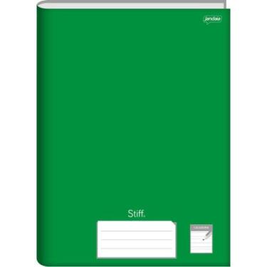 Imagem de Caderno Caligrafia Capa Dura STIFF 96 Folhas Verde PCT.C/05 - Jandaia