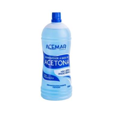 Imagem de Removedor de esmalte com acetona Acemar 500ml