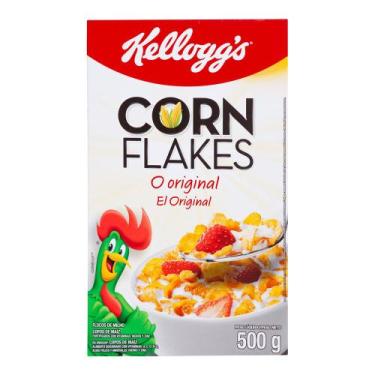 Imagem de Cereal Matinal Corn Flakes Kellogs 500g - Kellogg's, 500g, Original