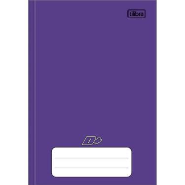 Imagem de Caderno 1/4 Brochura Linha C/D 96 Fls Roxo - Tilibra