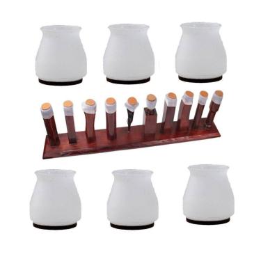 Imagem de Capa de Silicone com Feltro para Pé de Móveis - Geoprotector