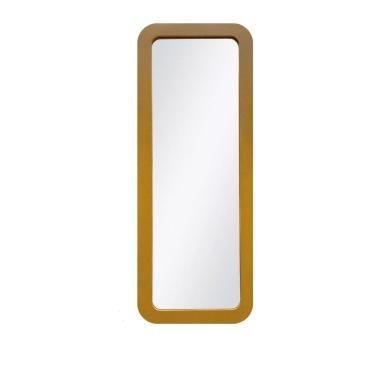 Imagem de Espelho Emoldurado Polí Freijó 65X25Cm Retangular