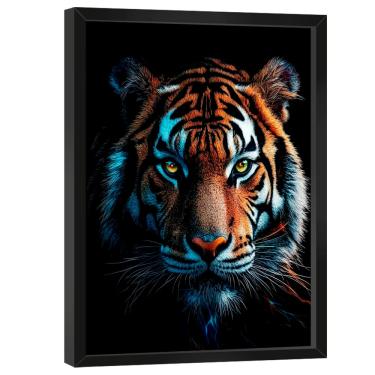 Imagem de Quadro Decorativo Tigre Majestoso