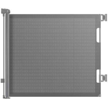 Imagem de Portão temporário HAMOPY retrátil 33"x140cm Auto-Lock Grey