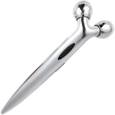 Imagem de Ferramenta de beleza para massagem facial, remoção de rugas faciais 3D esferas finas de rosto em V -PRATA ZL-116