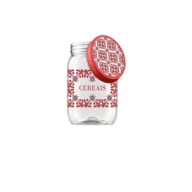 Imagem de Pote Plástico Porta Mantimentos 1,7L Lisboa Cereais (31532)