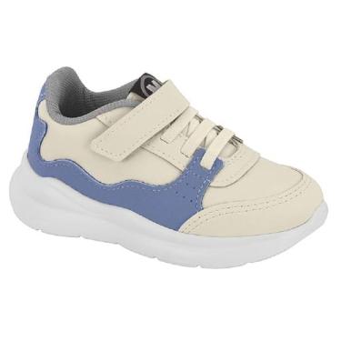 Imagem de Tenis Molekinho Ref 2641.105.13958 Branco Off/azul 24