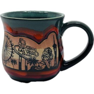 Imagem de RTSI Caneca com tema do sudoeste do horizonte de Las Vegas