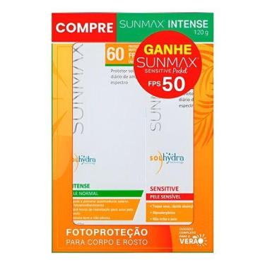 Imagem de Kit Protetor Solar Sunmax Intense Fps60 + Sensitive Sunmax