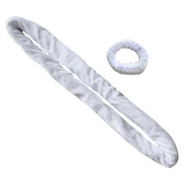 Imagem de Pegciuho Aro de Ginástica para Mãos, 40 Cm (15,75") Equipamento Versátil, Prático E Profissional com Círculo Pequeno para Barra, branco