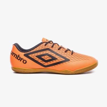Imagem de Chuteira Infantil Futsal Umbro X Diamond Jr Laranja 34