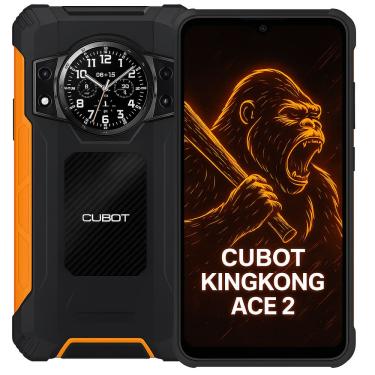Imagem de Smartphone Celular Gamer KingKong Ace 2, 128GB, 6GB RAM, Indestrutível, À Prova d’Água IP68/IP69K, Tela 6,5 FHD+ 120Hz, Câmera 50MP, Bateria 5100mAh