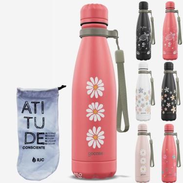 Imagem de KIT Garrafa Térmica Gocase URBAN Original 500ml Estampas com Eco Saqui