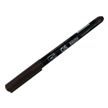 Imagem de Marcador artistico brush n.10 marrom escuro - Cis, Marrom Escuro