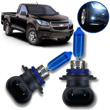 Imagem de Lampadas Super Branca Farol Milha HB4 - Chevrolet S10 13-17 Efeito Xen