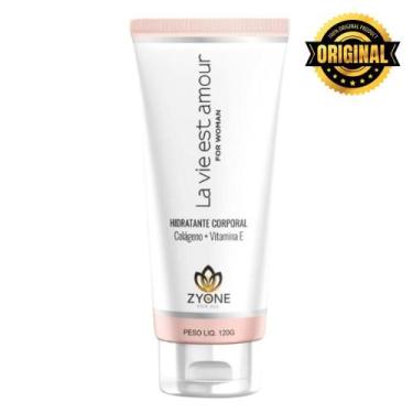 Imagem de La Vie Est Amour Zyone Cosméticos Creme Hidratante Feminino 120g Fragr
