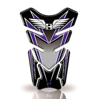 Imagem de Protetor De Tanque Adesivo Moto Honda -Motosport Diversas Cores Azul
